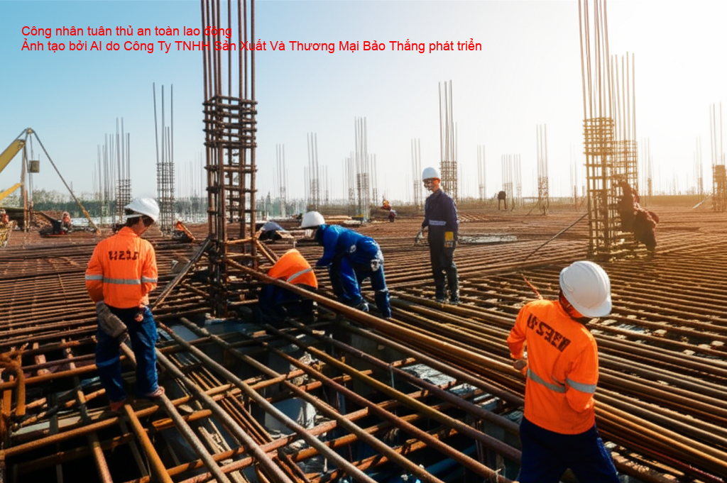 An toàn lao động trong thi công thép 2025