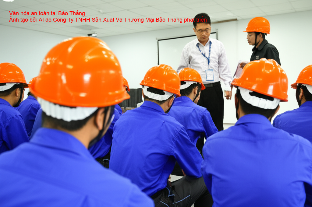 An toàn lao động là ưu tiên hàng đầu tại Bảo Thắng, thể hiện qua văn hóa an toàn doanh nghiệp