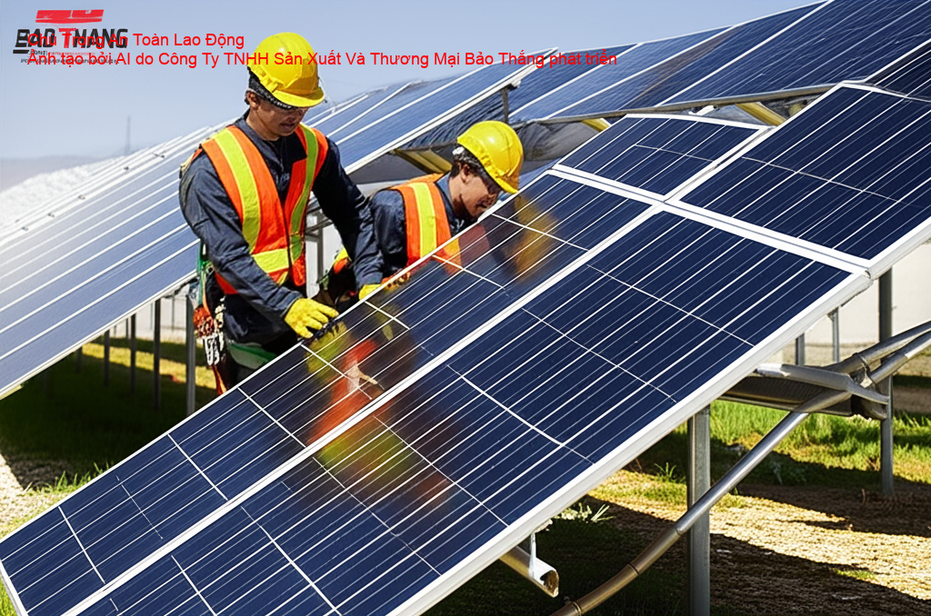 An toàn lao động trong lắp đặt solar farm