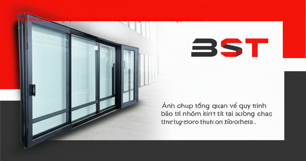 Quy trình bảo trì nhôm kính tại Bảo Thắng