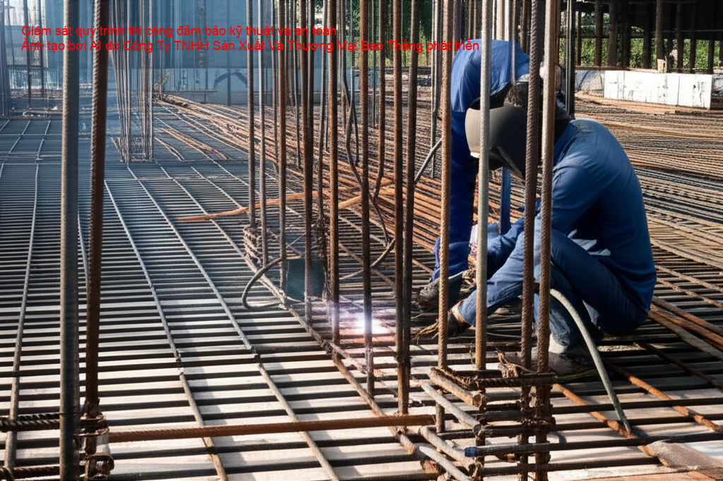 Giám sát quy trình thi công dự án cao tầng thép