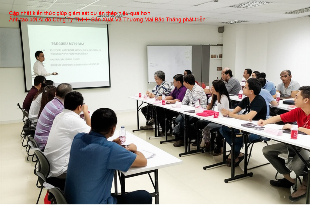 Liên tục cập nhật kiến thức và kỹ năng dự án cao tầng thép