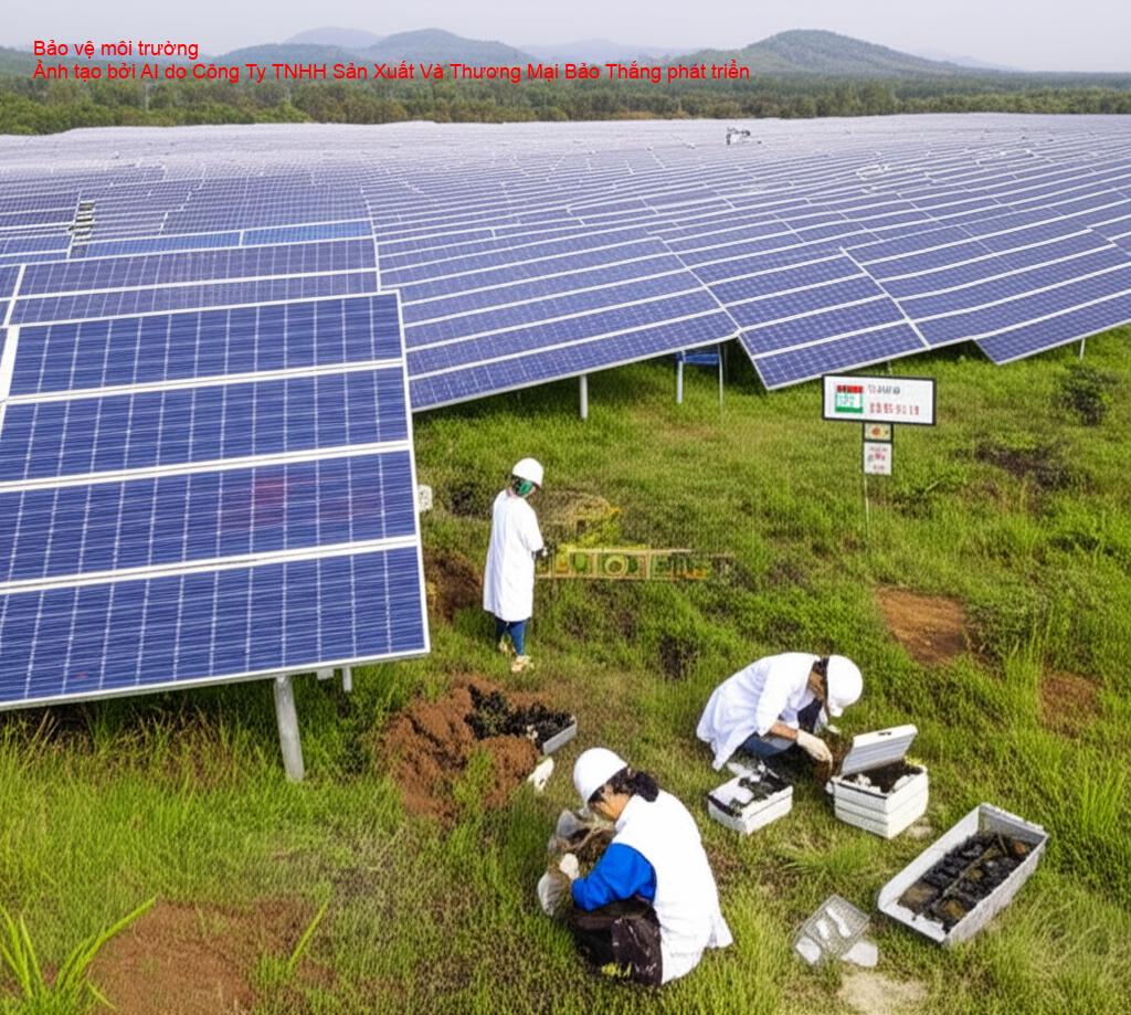 Đánh giá tác động môi trường dự án solar