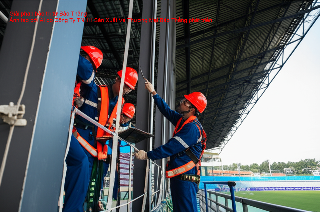 Giải pháp bảo trì nhà thi đấu từ Bảo Thắng