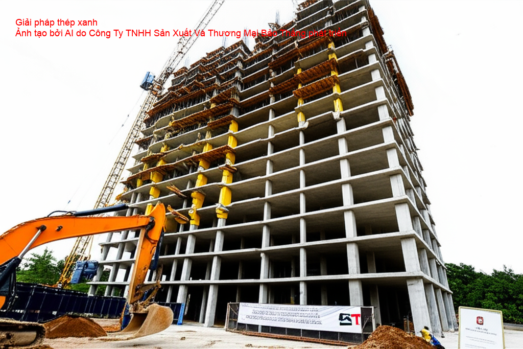 Ứng dụng giải pháp thép xanh