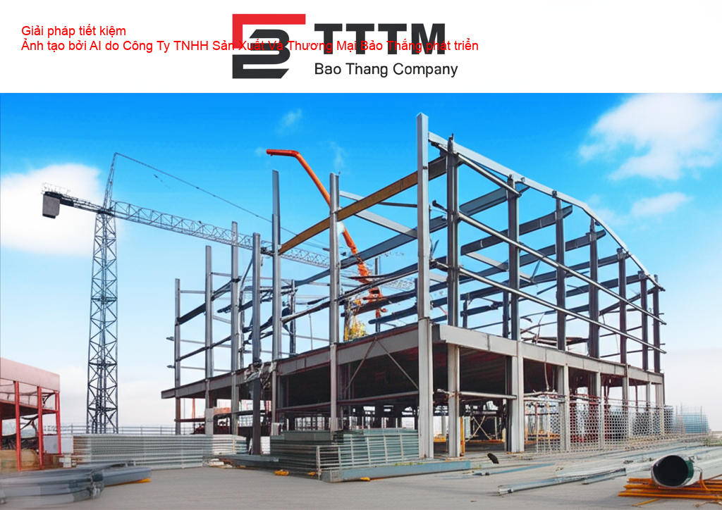Giải pháp thi công TTTM thép tiết kiệm chi phí