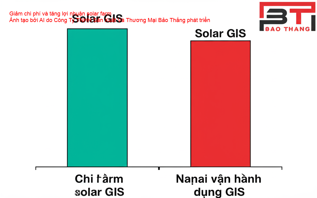 Giảm chi phí solar farm với GIS