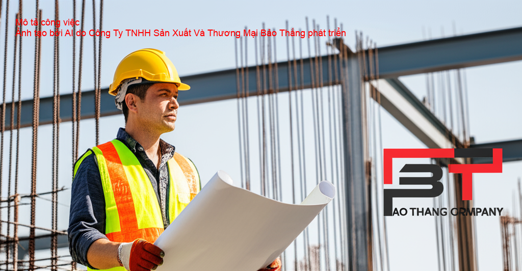 Mô tả công việc kỹ sư xây dựng tại Bảo Thắng