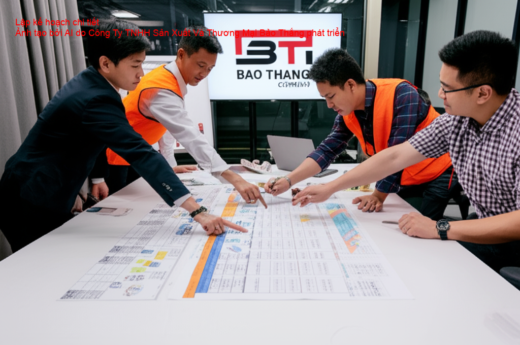 Lập kế hoạch chi tiết dự án điện mặt trời