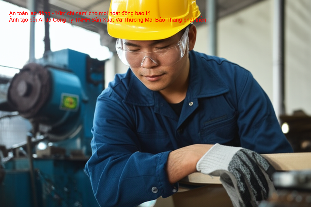 Luôn tuân thủ quy tắc an toàn lao động khi bảo trì