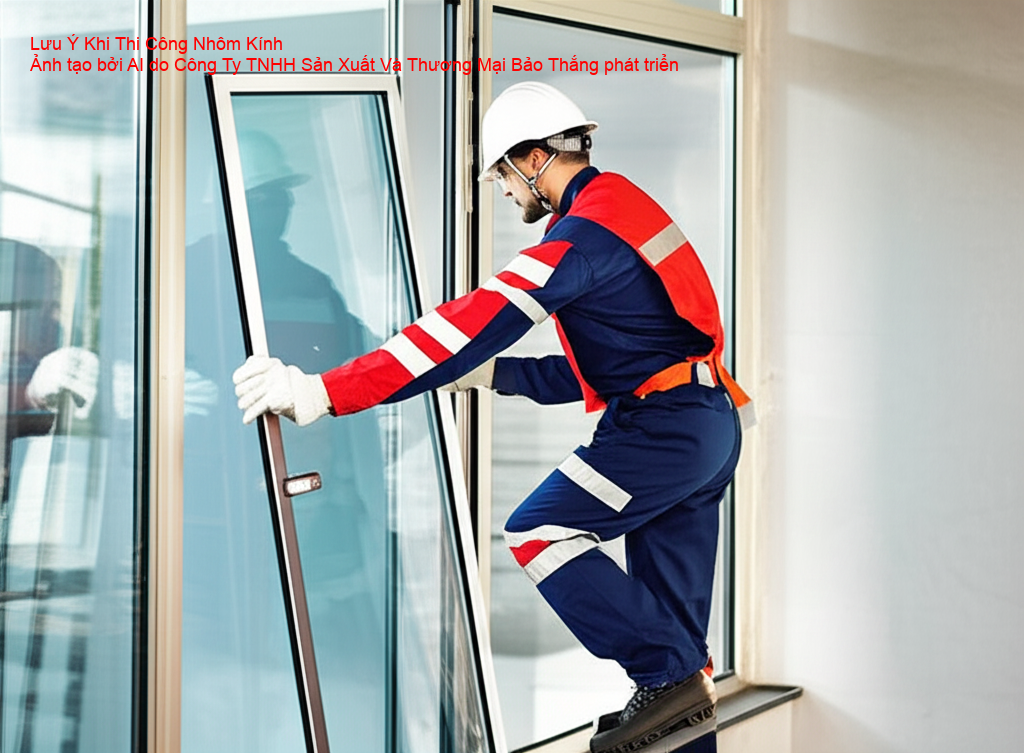 Những lưu ý quan trọng khi thi công nhôm kính để đảm bảo chất lượng