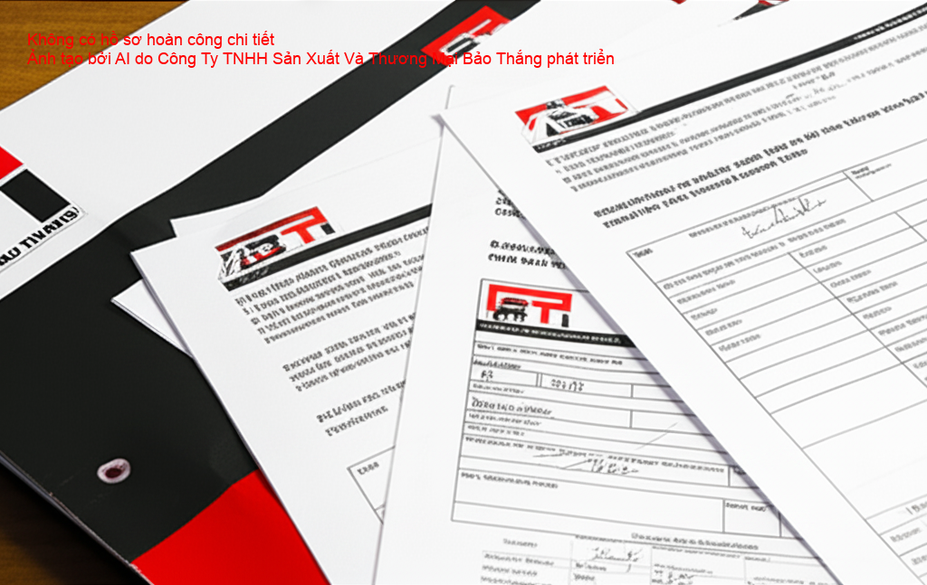 Hồ sơ hoàn công thiếu chi tiết