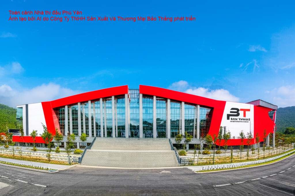 Toàn cảnh Nhà thi đấu Phù Yên, Sơn La