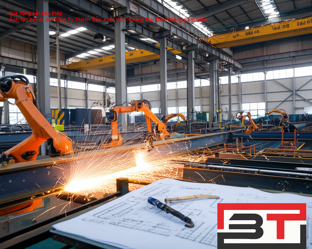 Thiết kế và gia công kết cấu thép chính xác năm 2025