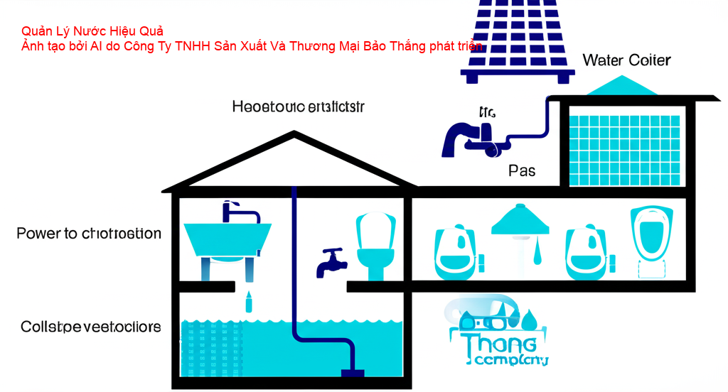 Hệ thống thu gom nước mưa và nhà vệ sinh tiết kiệm nước
