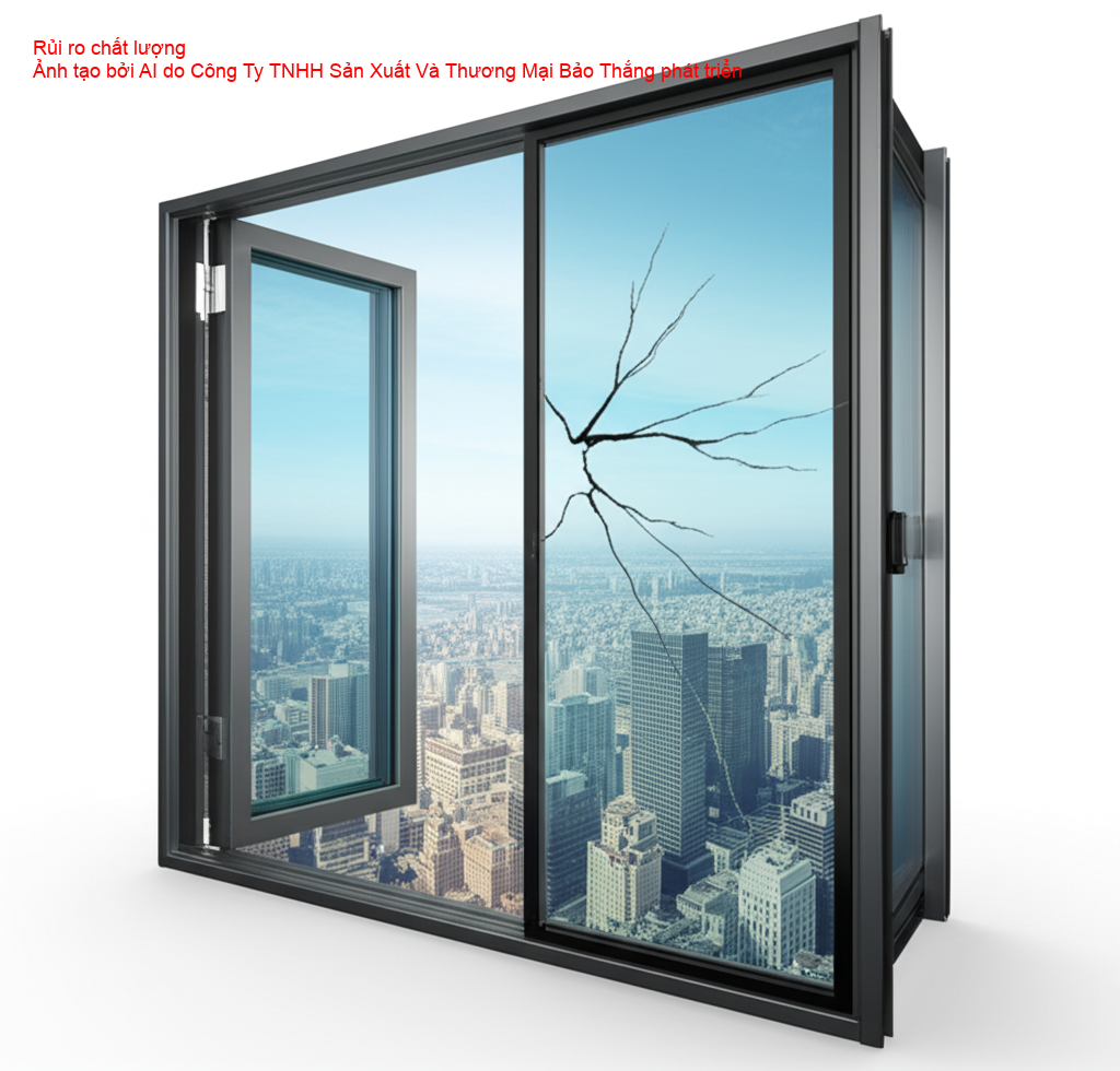 Rủi ro chất lượng trong dự án nhôm kính