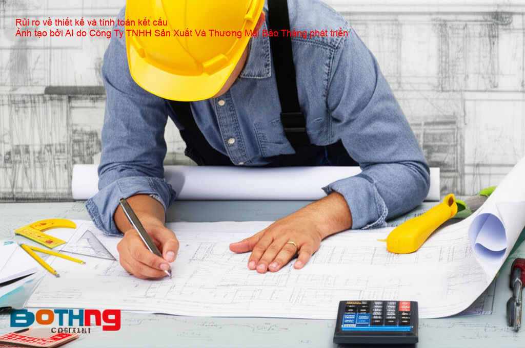 Rủi ro về thiết kế và tính toán kết cấu giàn không gian