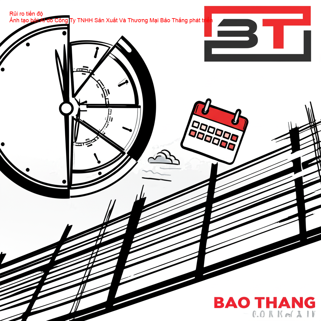Rủi ro tiến độ trong dự án nhôm kính