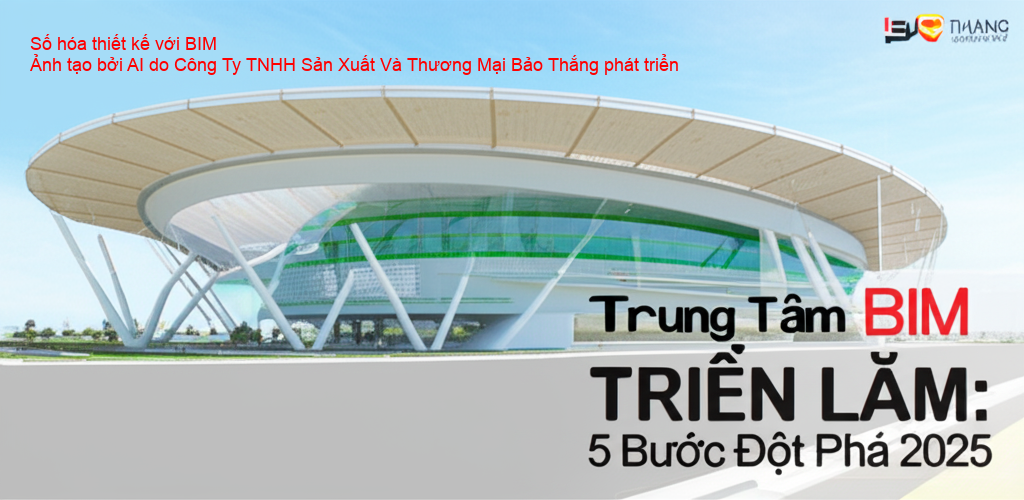 Số hóa quy trình thiết kế và lập kế hoạch với BIM