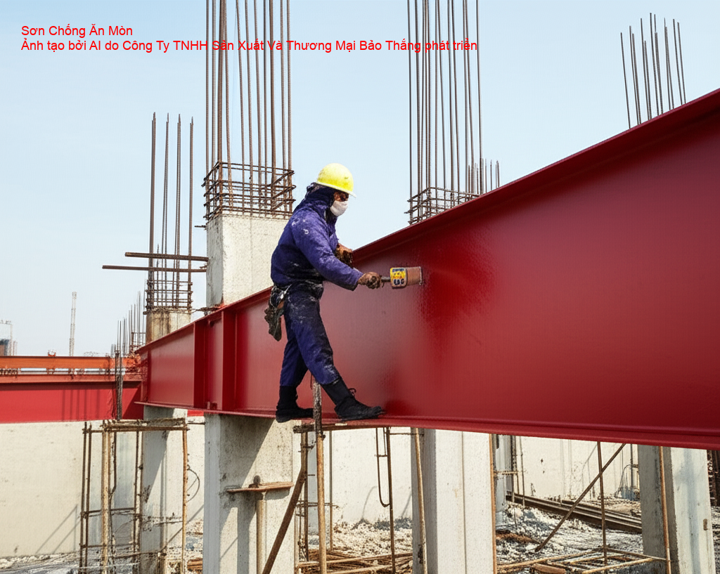 Sơn chống ăn mòn bảo vệ kết cấu thép