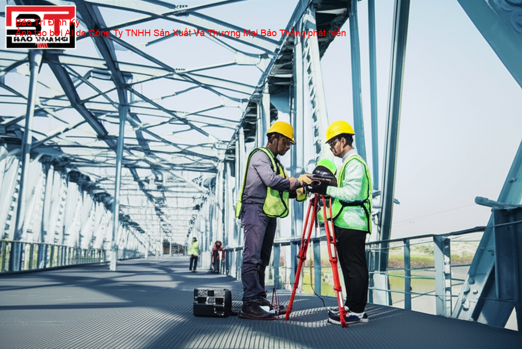 Bảo trì định kỳ và kiểm tra kết cấu cầu thép