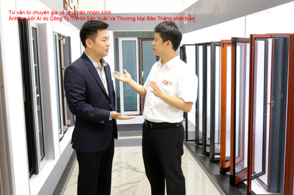 Tham khảo ý kiến chuyên gia để lựa chọn phụ kiện nhôm kính phù hợp