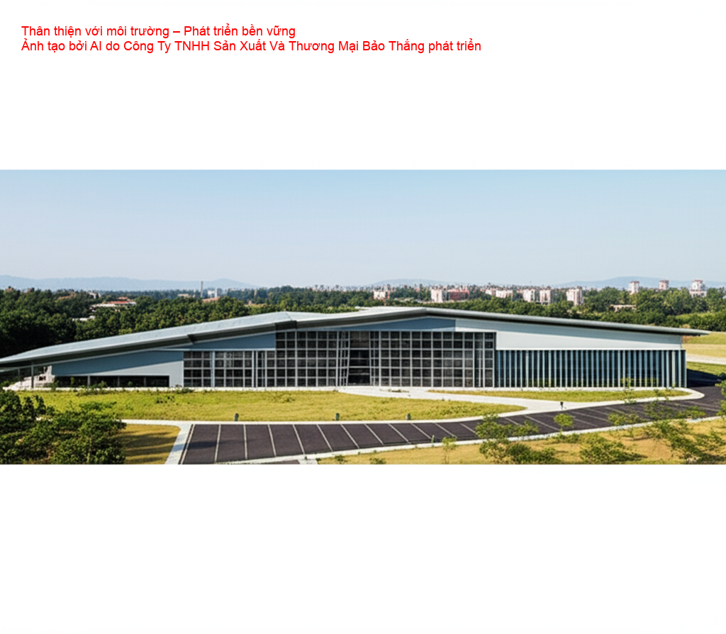 Nhà thi đấu Phù Yên thân thiện với môi trường