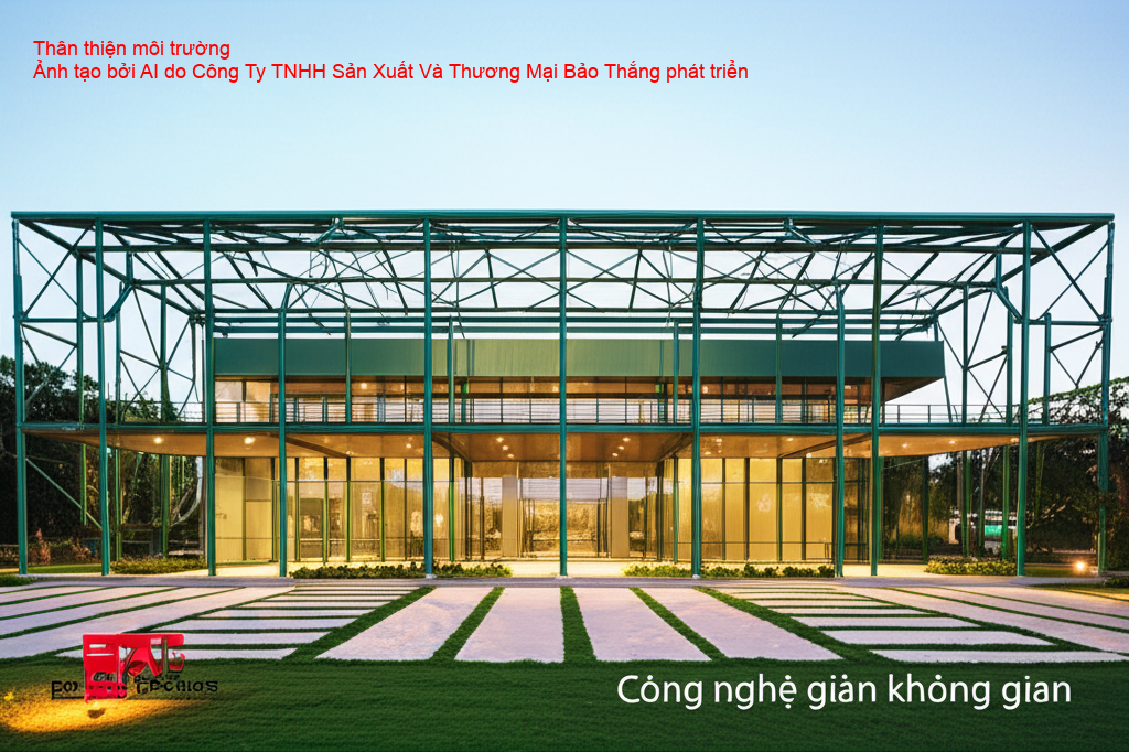 Giàn không gian thân thiện với môi trường và phát triển bền vững