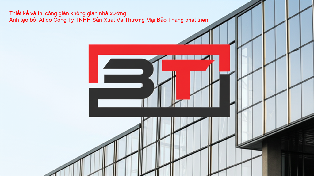 [Tên Công Ty] - Thiết kế và thi công giàn không gian nhà xưởng uy tín