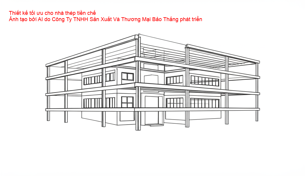 Thiết kế nhà thép tiền chế tối ưu công năng