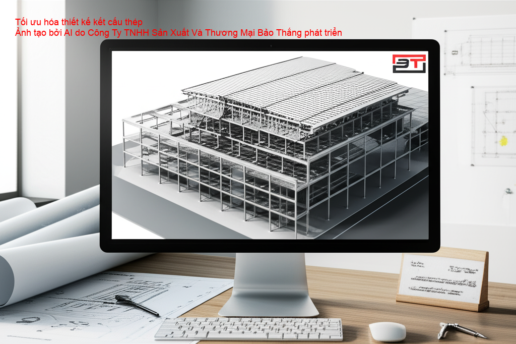 Tối ưu hóa thiết kế kết cấu thép cho TTTM