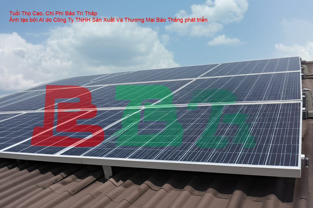 Tuổi thọ cao của solar gia đình