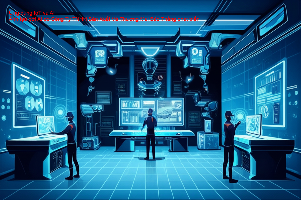 Ứng dụng IoT và AI trong quản lý nhà xưởng thông minh.