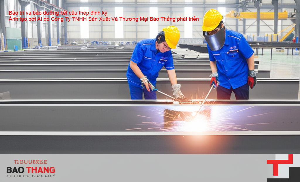Bảo trì và bảo dưỡng kết cấu thép định kỳ