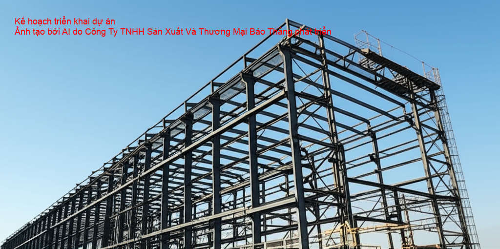 Kế hoạch triển khai dự án kết cấu thép