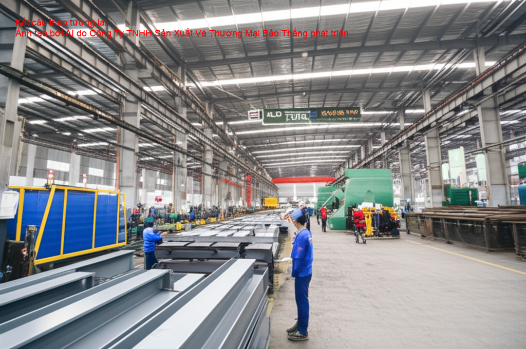 Xu hướng phát triển kết cấu thép năm 2025