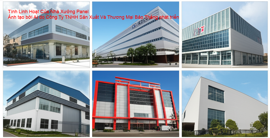 Nhà xưởng panel dễ dàng di dời và tái sử dụng