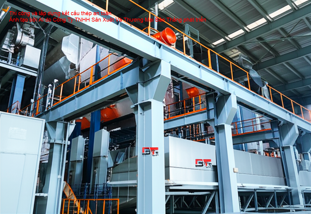 Thi công và lắp dựng kết cấu thép an toàn