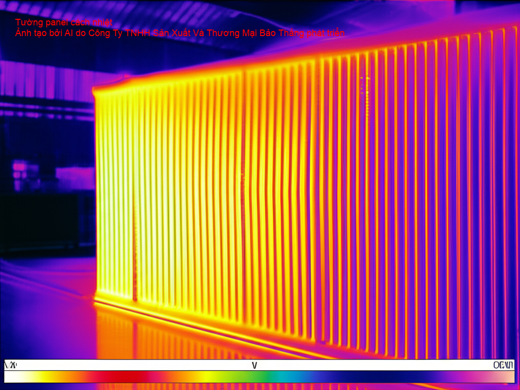 Khả năng cách nhiệt vượt trội của tường panel nhà xưởng