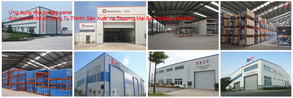 Ứng dụng đa dạng của nhà xưởng panel trong thực tế