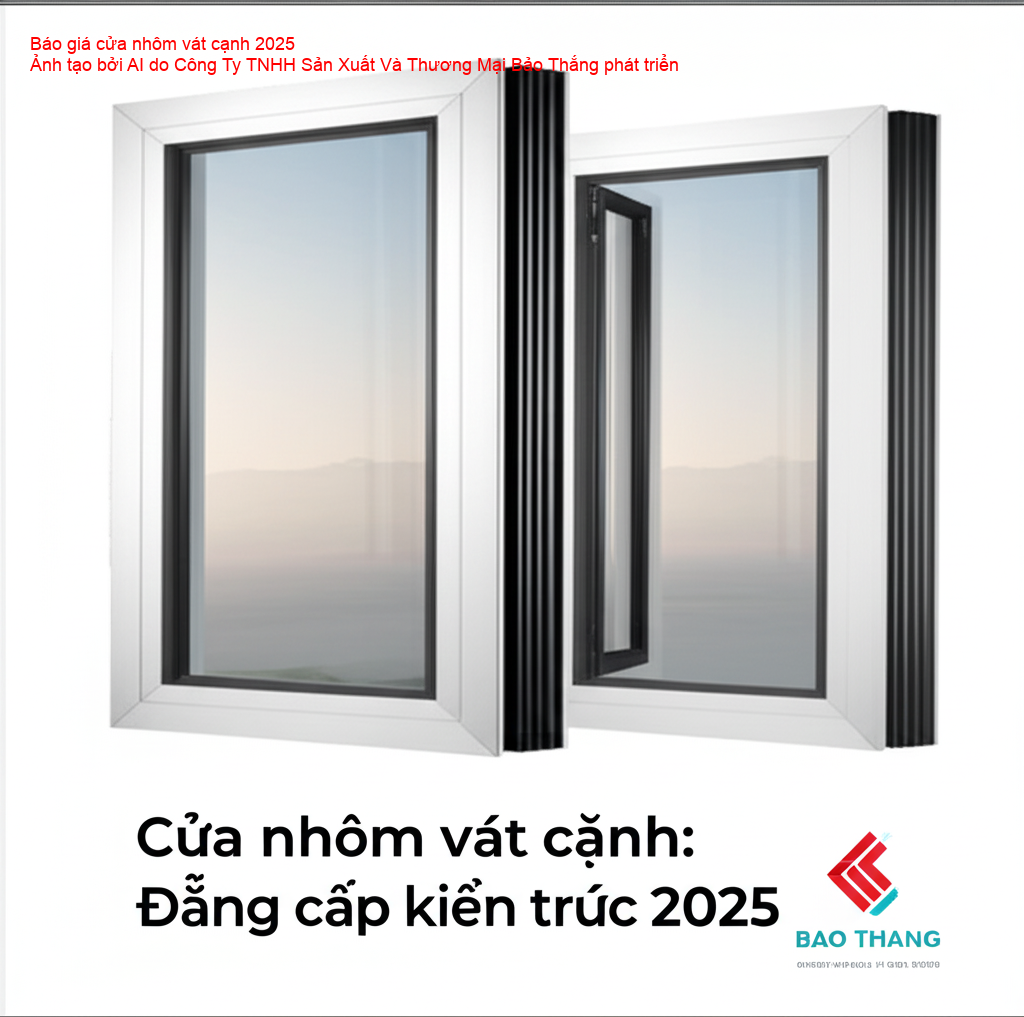 Báo giá cửa nhôm vát cạnh 2025 tại Bảo Thắng