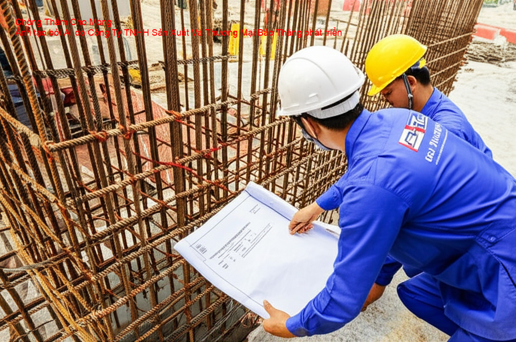 Chống thấm cho móng công trình