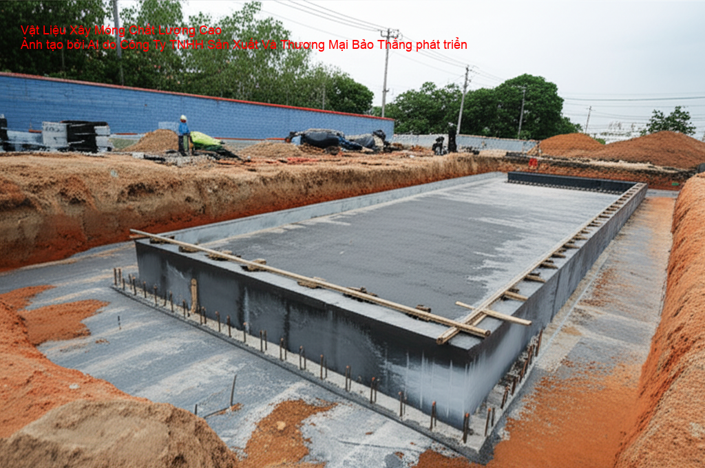 Vật liệu xây móng chất lượng cao