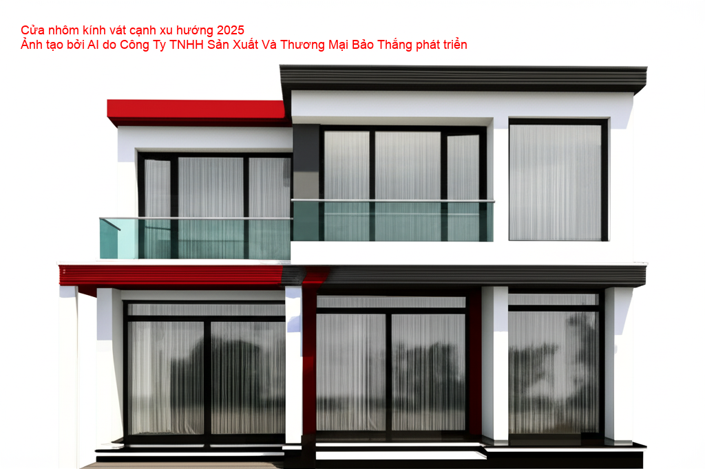 Xu hướng cửa nhôm kính vát cạnh